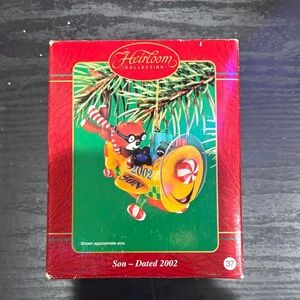 Heirloom Collection Son Dated 2002 Ornament